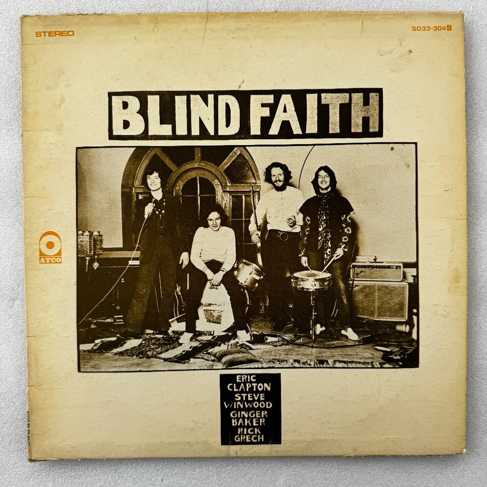 Blind Faith Self Titled Vinyl LP